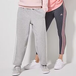 NWT Adidas pink sweatpants S